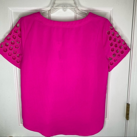 NWT Sugar Lips Blouse Top with Cutouts S - Picture 8 of 11